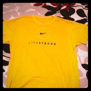 Yellow Livestrong Tee